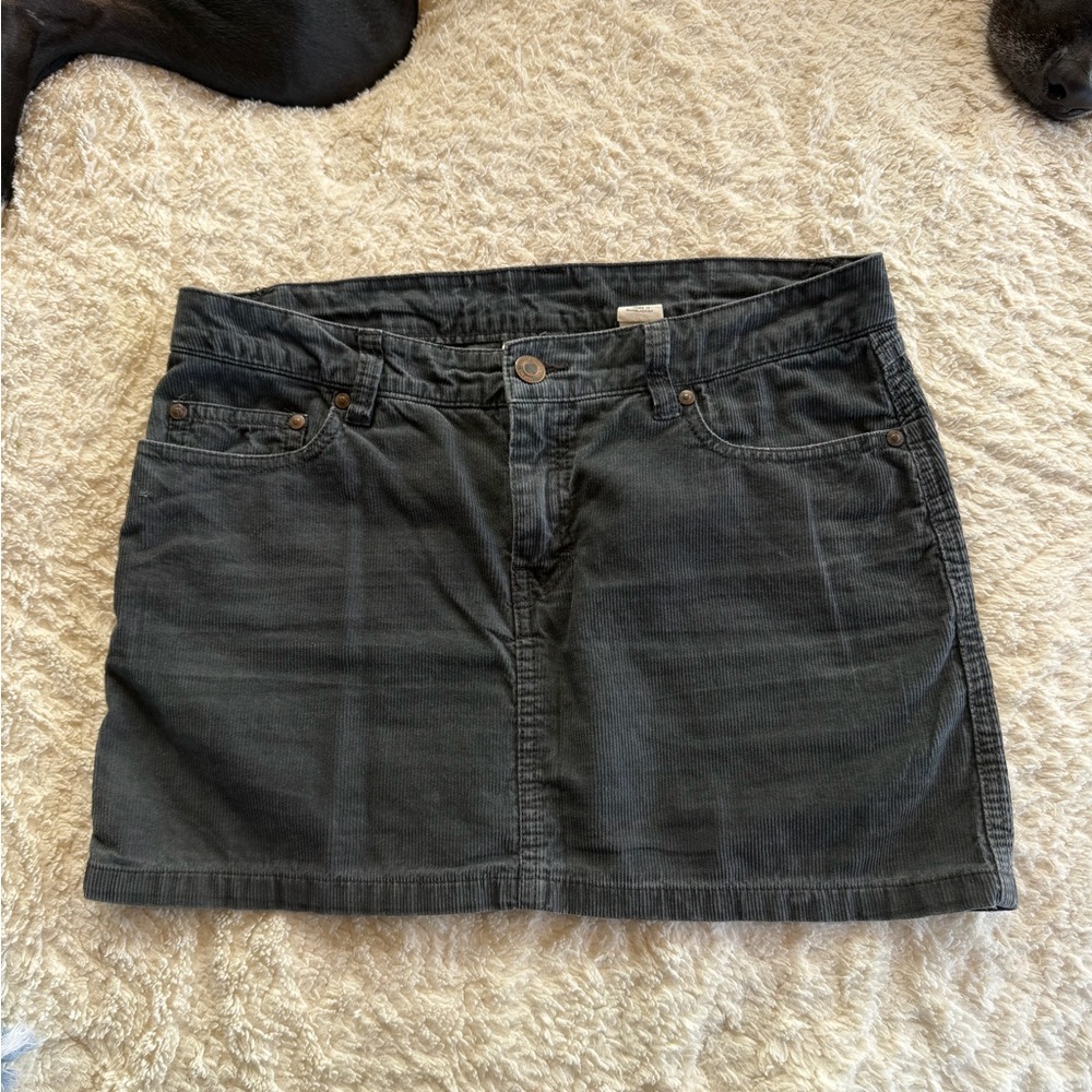 H&M Charcoal Mini Skirt
